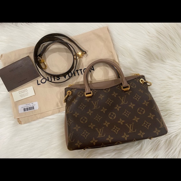 💯 Louis Vuitton Pallas BB Taupe - Picture 4 of 11